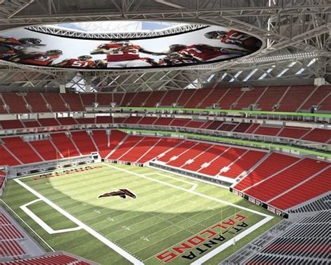 Falcons Stadium Architect Goes 'Over the Top' With Roof Design | 2014 ...