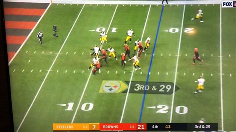 Steelers Vs Browns Rumble In Thursday Night Football 11 14 19 Huge