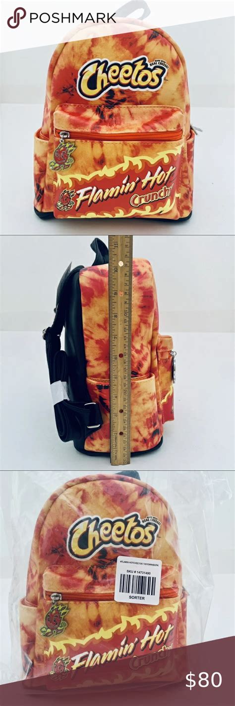 Nwt Flamin Hot Cheetos Mini Backpack Mini Backpack Backpacks Mini