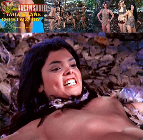 Naked Helen Lang In Tarz Jane Cheetah Boy