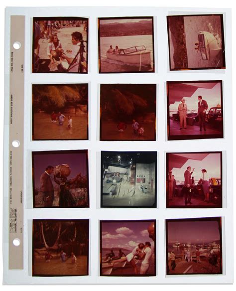 Lot Detail Transparencies Of On Set Photography Taken During The