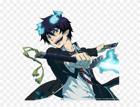 14) Rin Okumura (blue Exorcist) - Rin Okumura, HD Png Download - 900x563(#779548) - PngFind