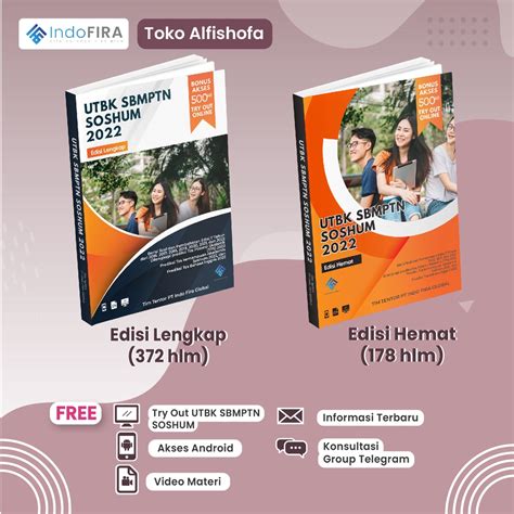 Jual Buku Latihan Soal Utbk Sbmptn Soshum Edisi Lengkap Edisi