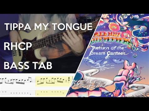 Red Hot Chili Peppers Tippa My Tongue Bass Cover Play Along Tabs And Notation Youtube