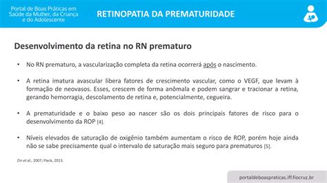 Retinopatia Da Prematuridade Ppt