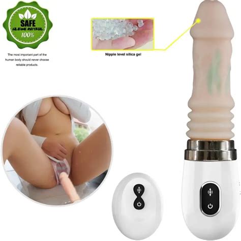 Vibration Thrusting Modes Remote Control Heating Sex Dildo Machine
