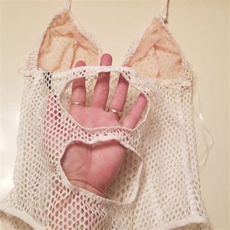 Victoria S Secret Intimates Sleepwear Nwt Victorias Secret Mesh Open Back Lingerie M