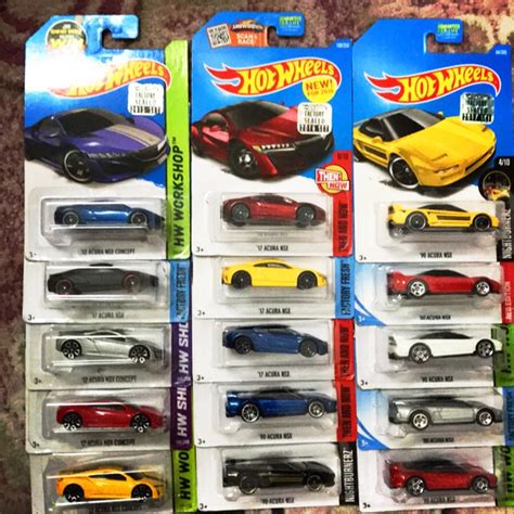 Hot Wheels Acura NSX Lot Shopee Malaysia