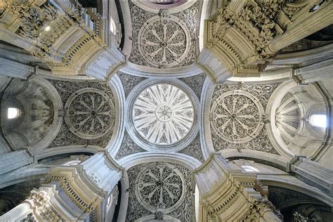 Roof Details Granada Cathedral Sagrario Church Spain Photograph By