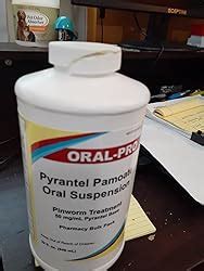 Amazon Oral Pro Pyrantel Pamoate Oral Suspension Mg Ml Pinworm