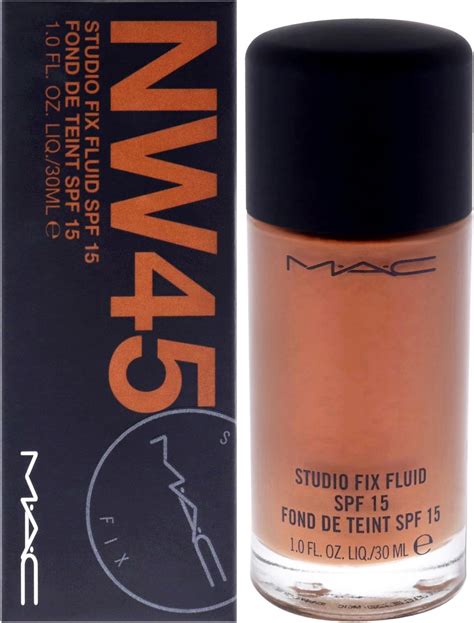 Amazon Studio Fix Fluid SPF 15 NW45 By MAC For Women 1 Oz