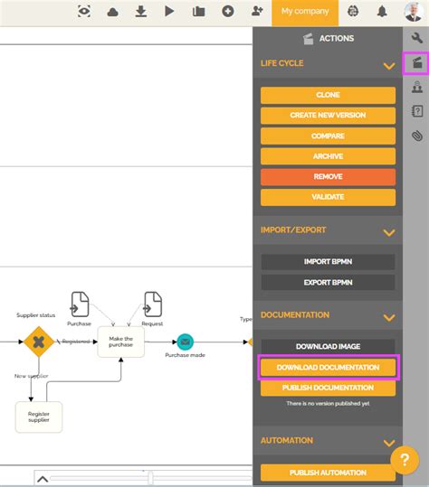 export  process book