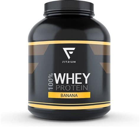 Whey Protein Banaan Eiwitshakes Gram Fitrium