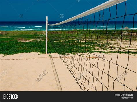 Beach Volleyball Court Image And Photo Free Trial Bigstock