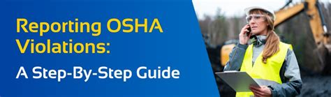 Reporting Osha Violations A Step By Step Guide