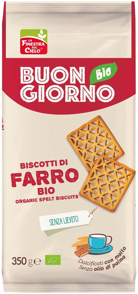 Biscotti Di Farro Senza Lievito BUONGIORNOBIO Agricoltura Biologica