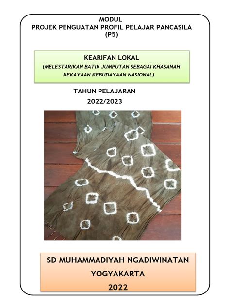 Modul P5 Jumputan 2022 2023 Pdf