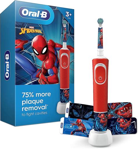 Oral B Brosse Dents Lectrique Pour Enfants Avec Spiderman De Marvel