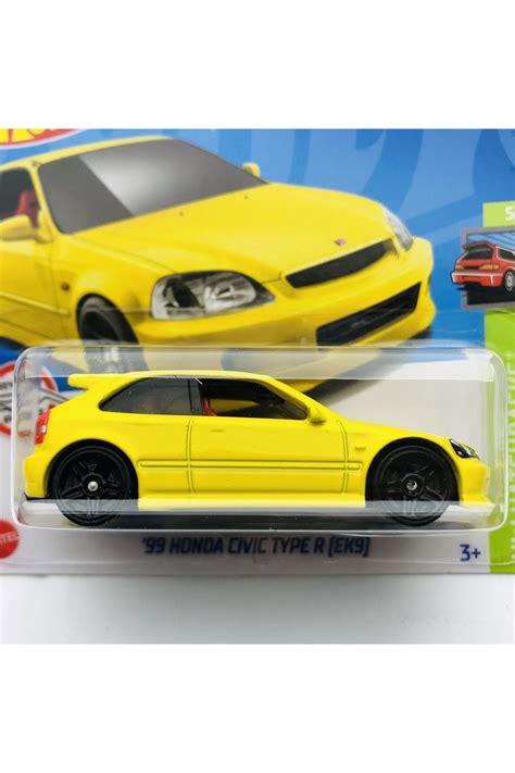 HOT WHEELS Honda Civic Type R ek Yellow Ölçek Hotwheels Marka Fiyatı Yorumları
