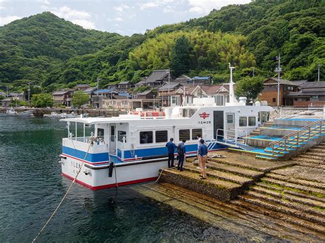 瀬戸内海の小さな島に最適な船をつくる 牛島航路調査に密着 牛島（山口県） Working Report 建設中のプロジェクト