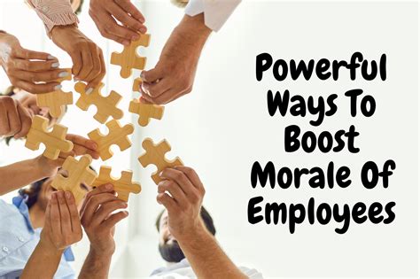 Easy Yet Powerful Ways To Boost Morale Of Employees Thrive Global