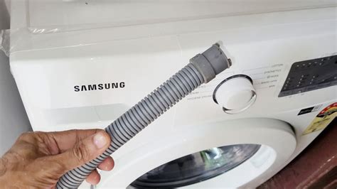 Samsung Front Load Washing Machine 2022 How To Extend Drain Hose