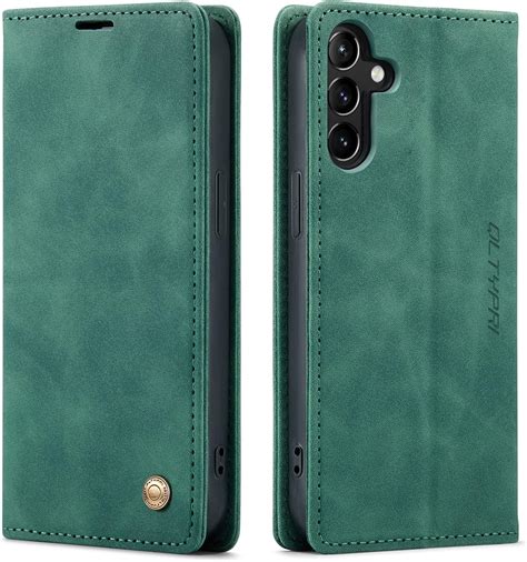 QLTYPRI Handyhülle für Samsung Galaxy A14 5G Hülle,Vintage Dünne