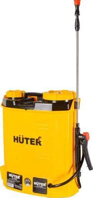 Опрыскиватель Huter SP-12/8AC, аккумуляторный, ранцевый, 12л, желтый ...