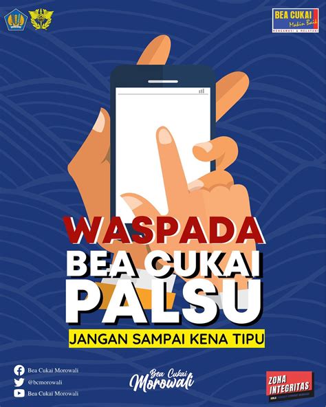 Waspada penipuan mengatasnamakan Bea... - Bea Cukai Morowali | Facebook