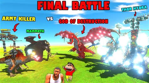 Final Battle Biggest Battle Of God Of Destruction And Thor Hydra Vs