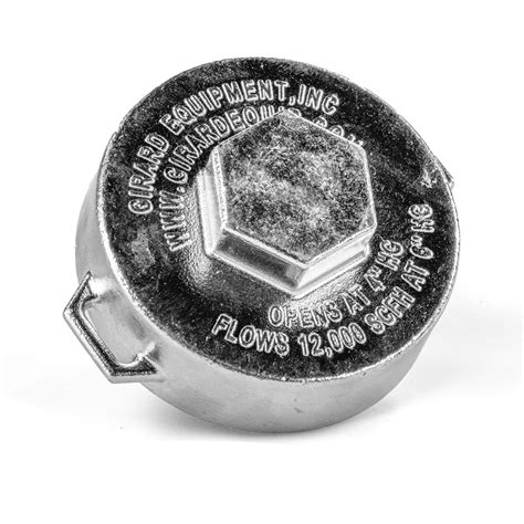 Vacuum Poppet Assembly, Lined - Girard Equipment, Inc.