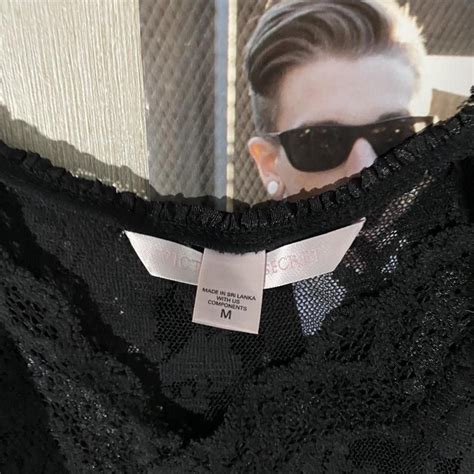 Vintage Victorias Secret Lingerie Sheer Top Womens Depop