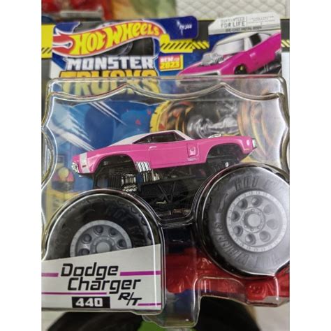 Hot Wheels Monster Trucks Dodge Charger Rt Shopee Malaysia