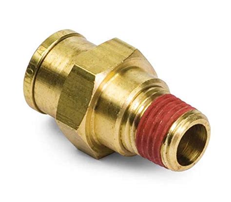 Buy Utah Pneumatic 1 4 Od 1 4 Npt Dot Air Fittings Male Straight