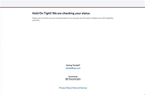 Stuck in hiring process : r/UPS