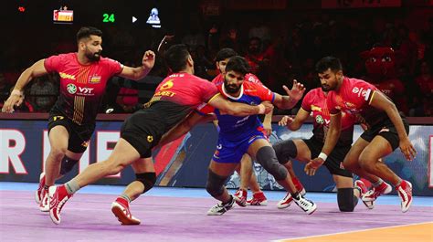 Pkl Vikash Kandola Inspired Super Gives Bengaluru Bulls First