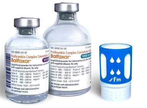 Warfarin Reversal Agent Balfaxar Now Available - MPR