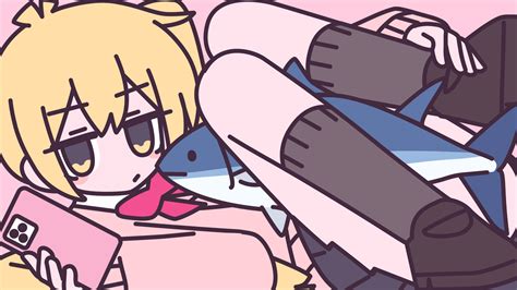 Channel Caststation Akita Neru Vocaloid Zako Vocaloid Highres Girl Blonde Hair