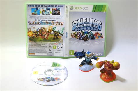 SKYLANDERS Spyro's Adventure ___ gra + 2 figurki kolekcjonerskie / xbox ...