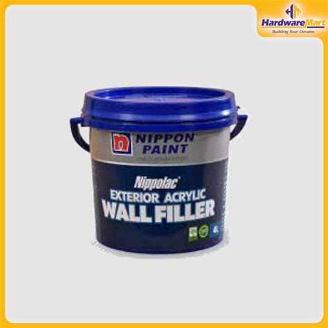 Filler Acrylic Wall Filler Exterior 1Ltr 20Ltrs Nippon