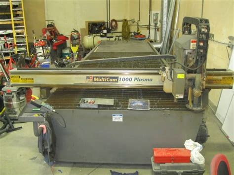 Used Multicam 1000 Plasma CNC – Coast Machinery Group