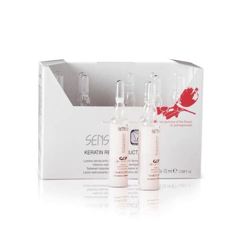 Ампулы с кератином для восстановления поврежденных волос «Keratin ...