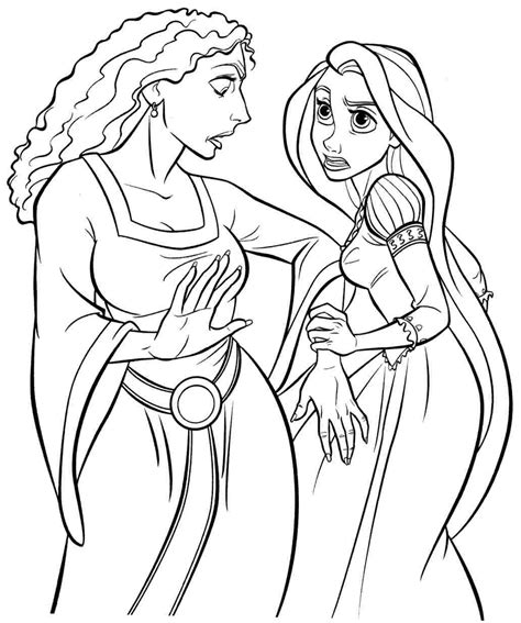 Dessin A Colorier Raiponce Bestof Images Rapunzel Coloring Pages