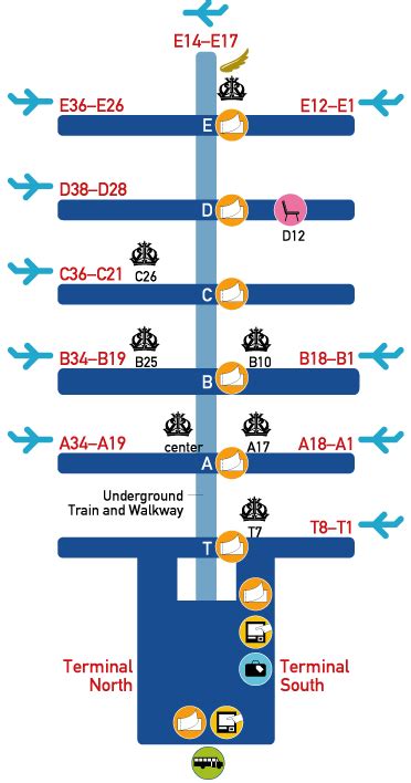 Atlanta Airport Terminal Map Delta / Delta Atlanta Airport Terminal Map ...