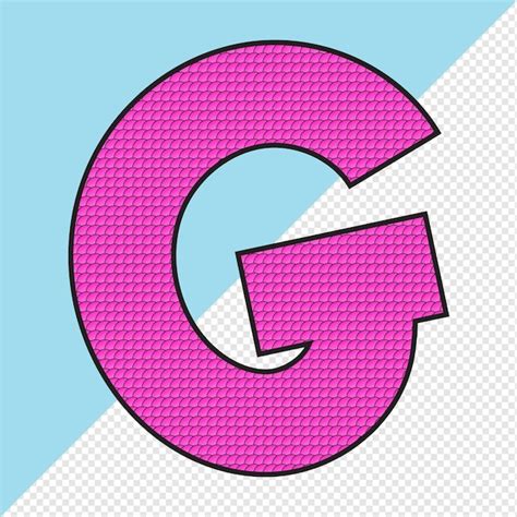 Premium Vector Letters G From Sequence Vector Illustration