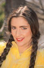 Brunette Hottie Melory Fucking Two Dudes On Top Of A Mountain Photos