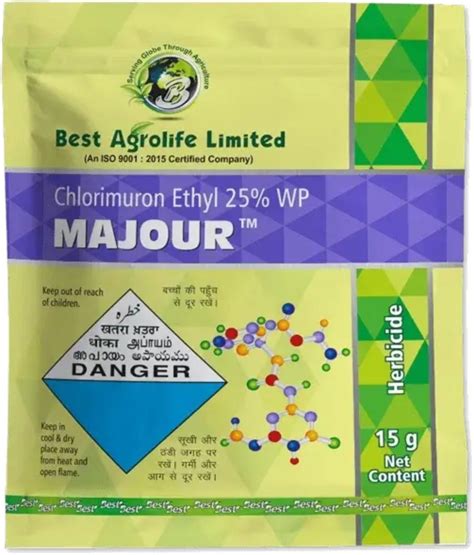 Best Agro Majour Herbicide Chlorimuron Ethyl Wp Gm At In