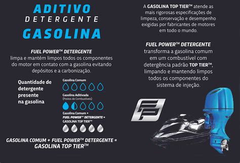 Aditivo Para Gasolina Detergente Dispersante - Aditivo detergente Gasolina 100ml - Fuel Power Marine - ALLMARSHOP