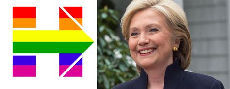 Hillary Clinton Reiterates Support For Gay Marriage With Logo Change Star Observer