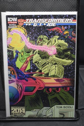 Transformers Vs G I Joe 1 Tom Scioli Con Edition Variant IDW 2014